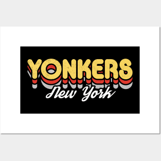 Retro Yonkers New York Posters and Art